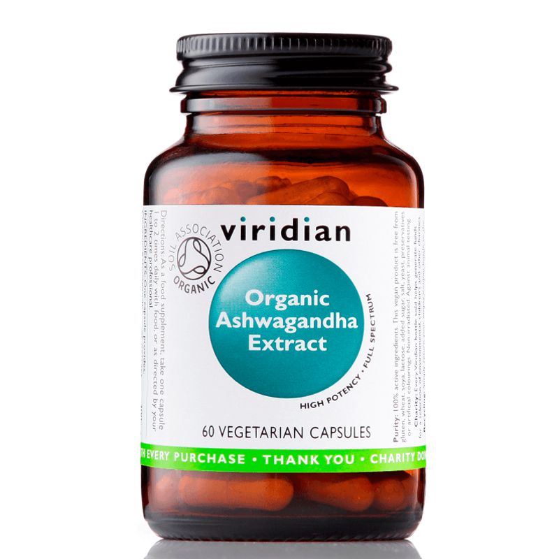 Viridian Ashwagandha Extract 60 kapslí