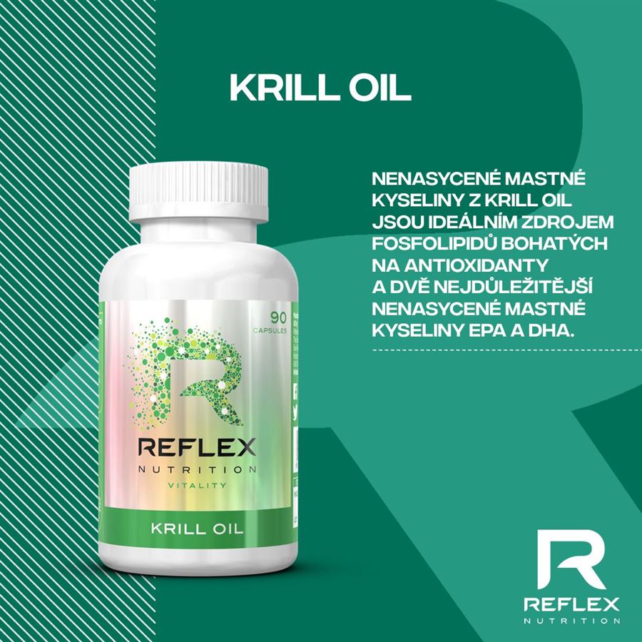 Reflex Nutrition Krill Oil 90 kapslí SK