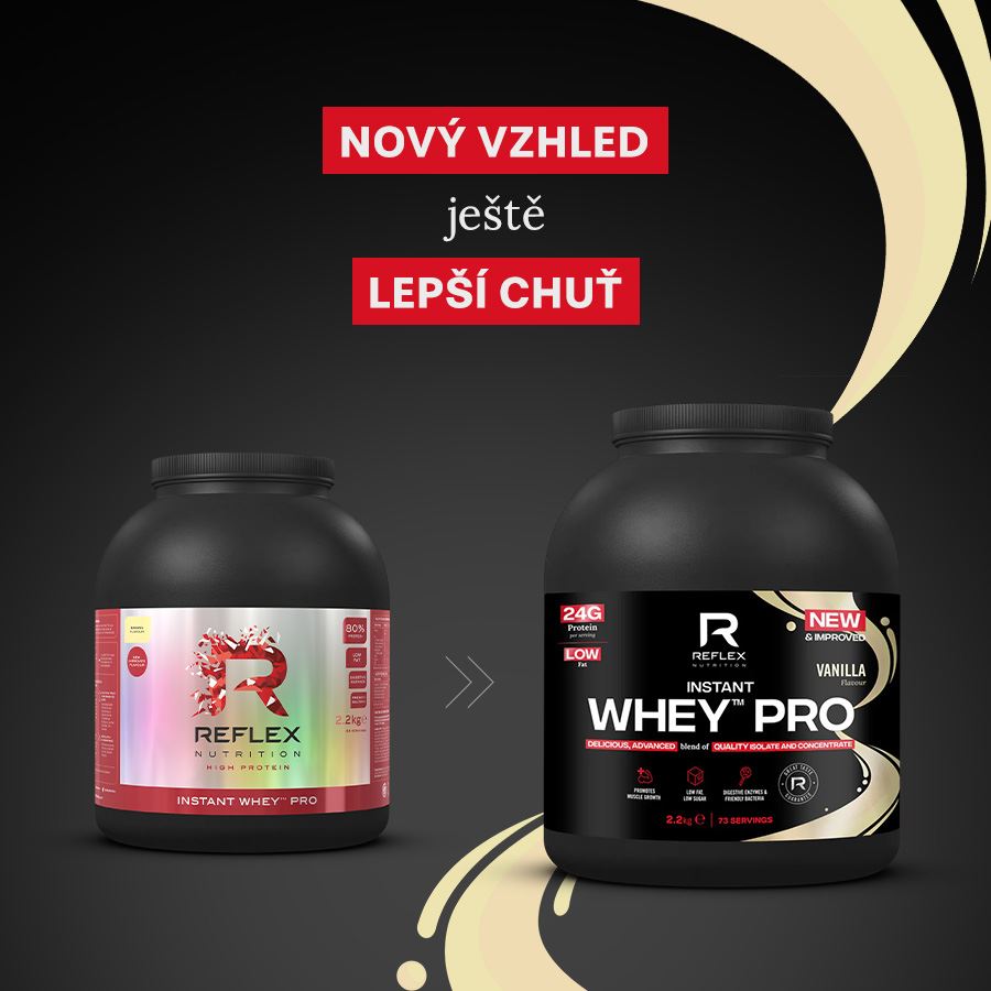 Reflex Nutrition Instant Whey PRO 2,2kg vanilka + Magnesium 90 kapslí ZDARMA