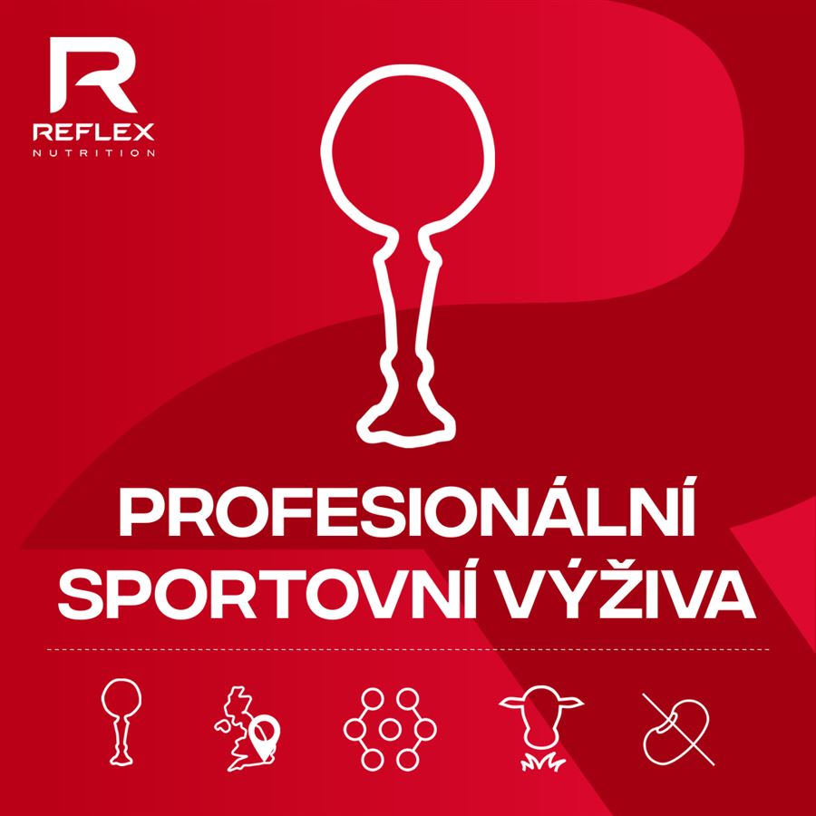 Reflex Nutrition 100% Native Whey 1,8kg čokoláda + Albion Magnesium 90 kapslí ZDARMA