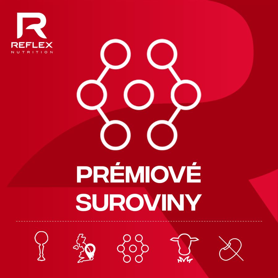 Reflex Nutrition 100% Native Whey 1,8kg čokoláda + Albion Magnesium 90 kapslí ZDARMA