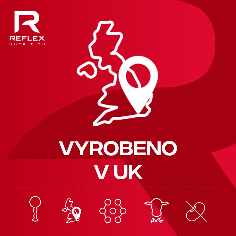 Reflex Nutrition 100% Native Whey 1,8kg čokoláda + Albion Magnesium 90 kapslí ZDARMA