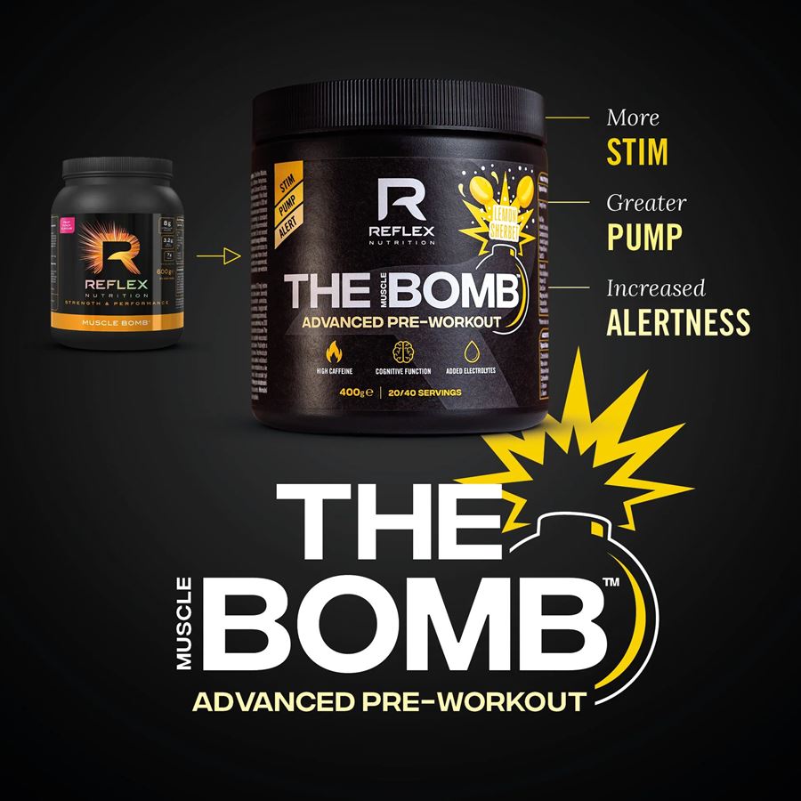 Reflex Nutrition The Muscle BOMB 400g sour apple