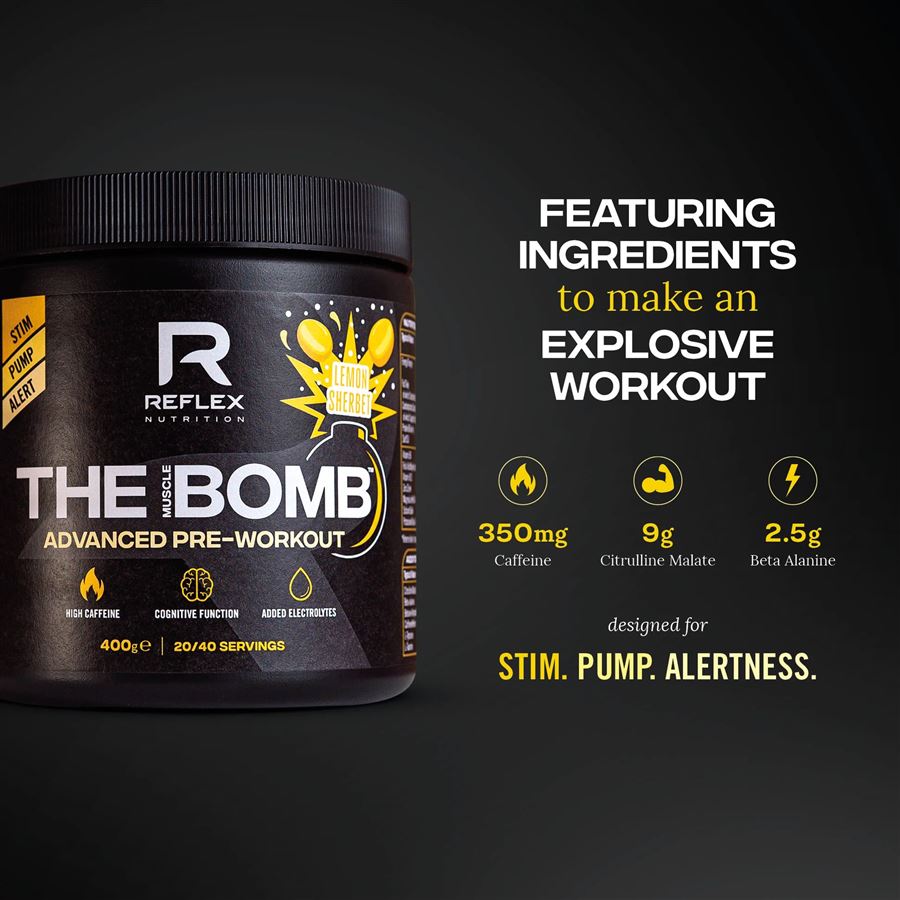 Reflex Nutrition The Muscle BOMB 400g twizzle lolly