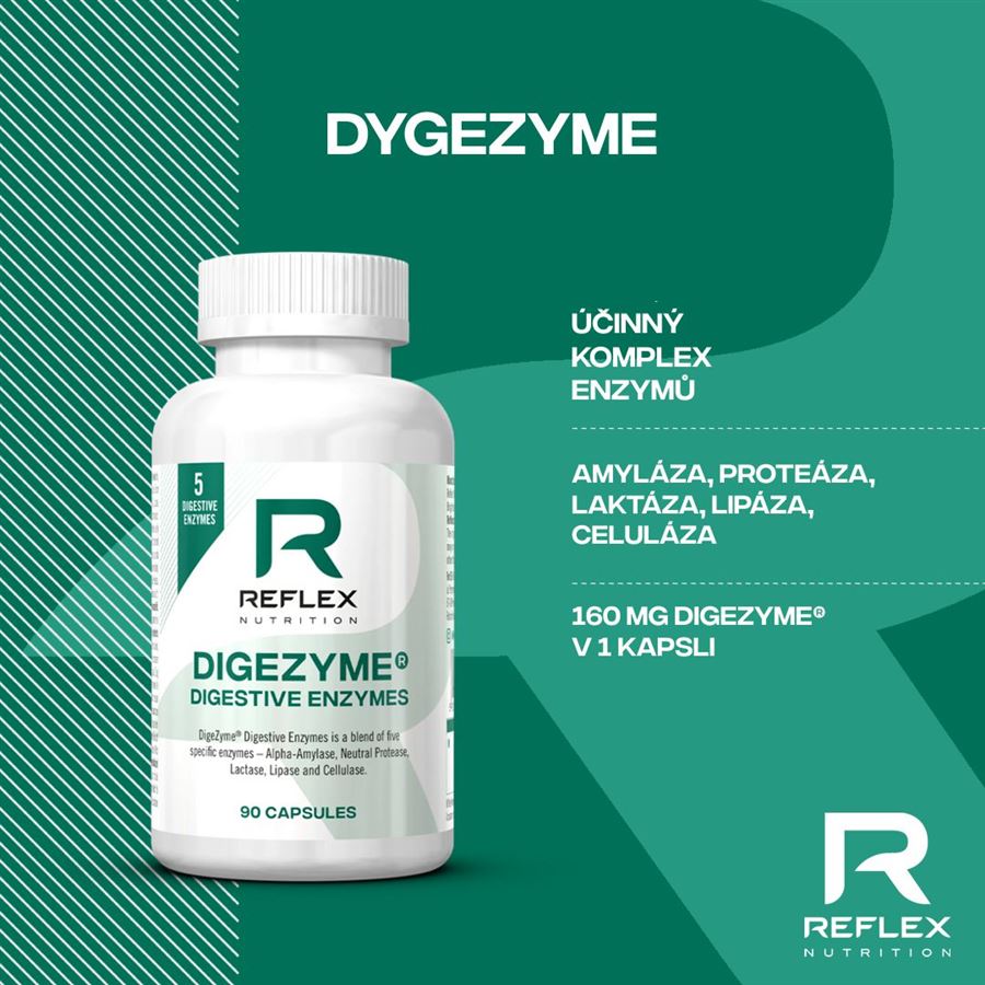 Reflex Nutrition DigeZyme 90 kapslí