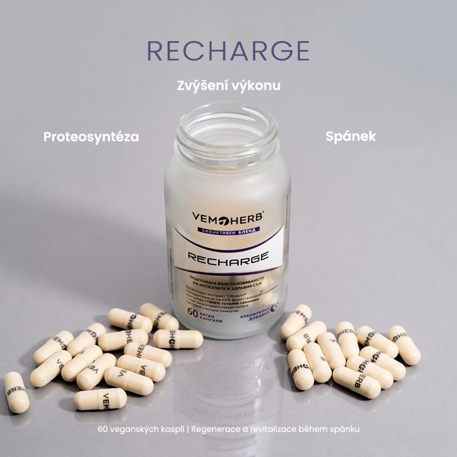 VemoHerb Recharge 60 kapslí