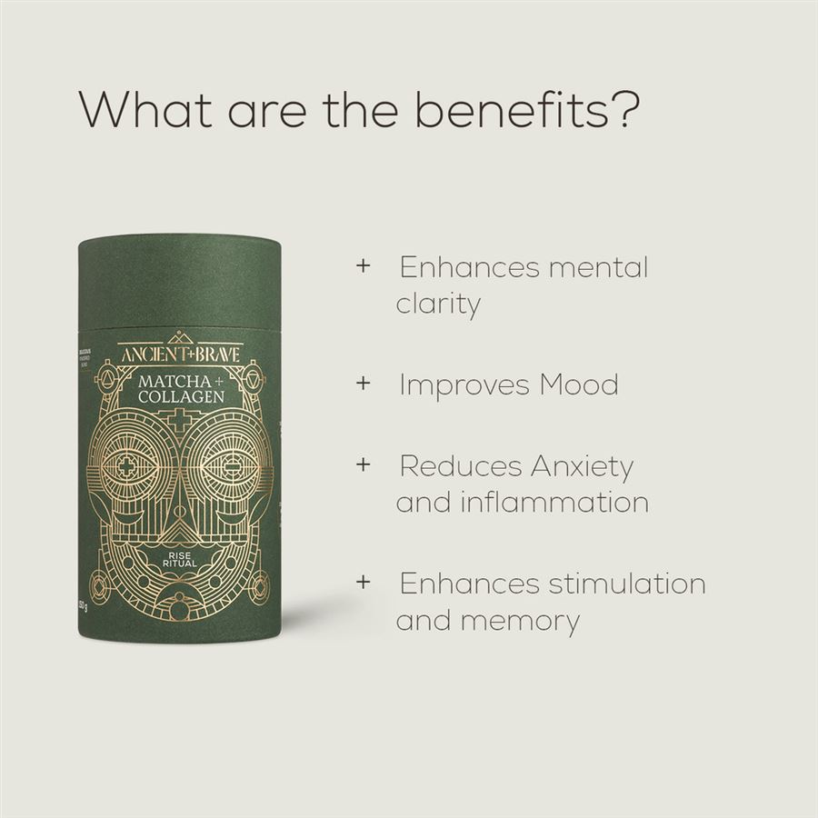 ANCIENT and BRAVE Matcha + Collagen 150 g