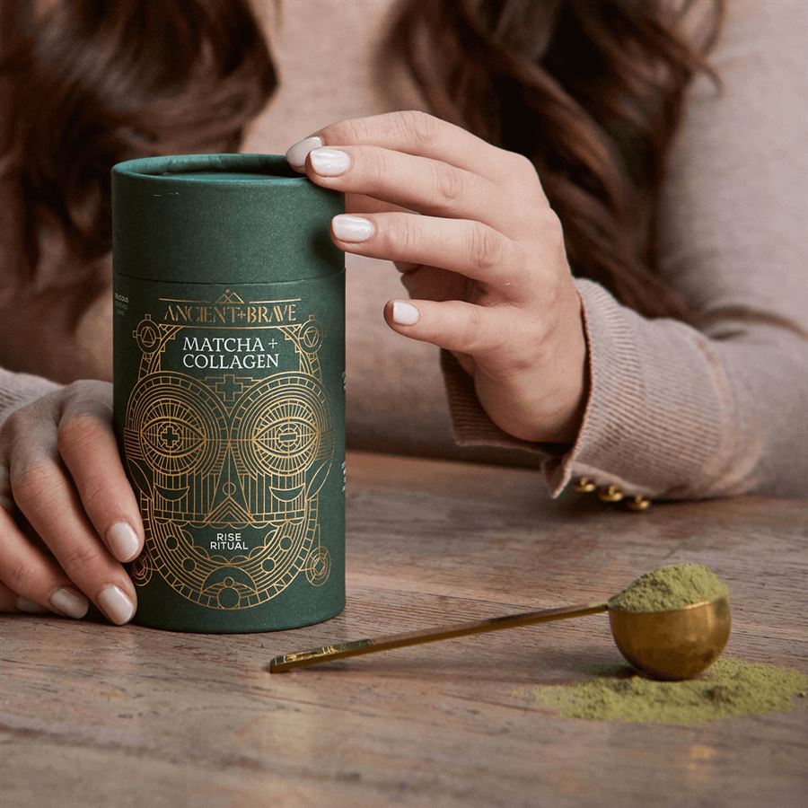 ANCIENT and BRAVE Matcha + Collagen 150 g