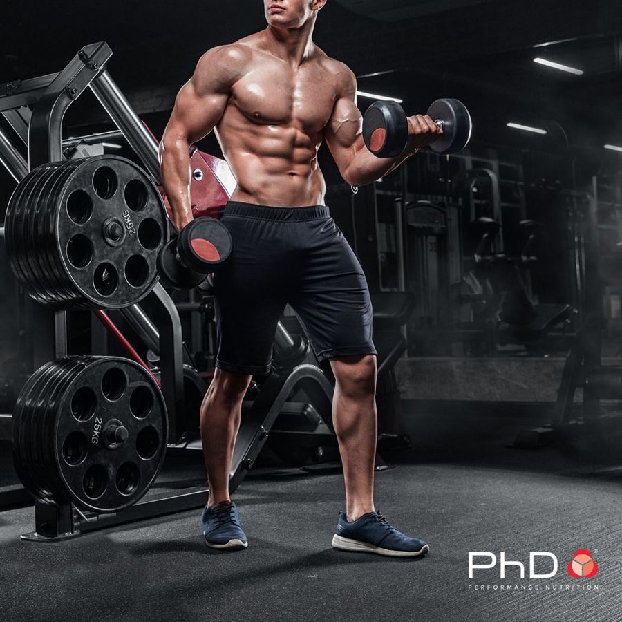PhD Nutrition Charge Pre-Workout 300g sherbert lemon