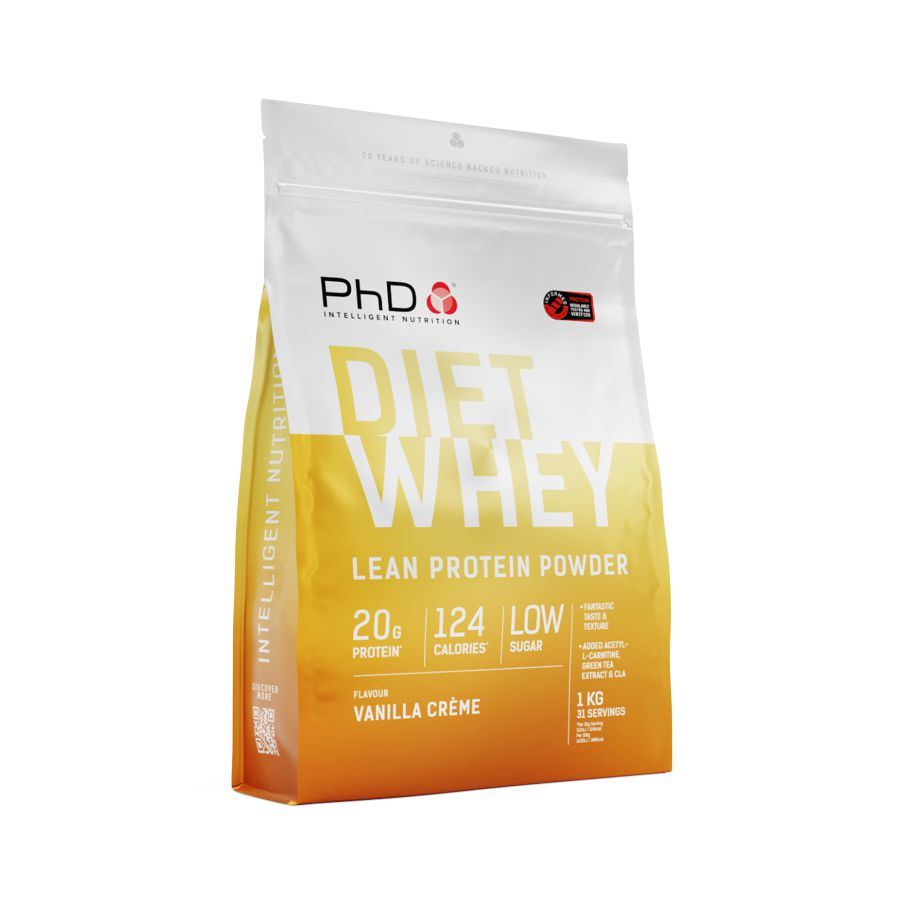 PHD Nutrition Limited Diet Whey 1 kg vanilka + šejkr ZDARMA