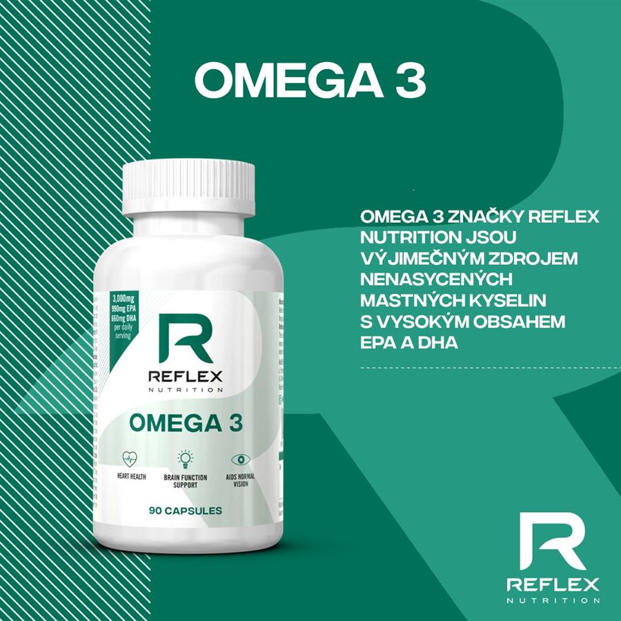 Reflex Nutrition Omega 3 90 kapslí SK