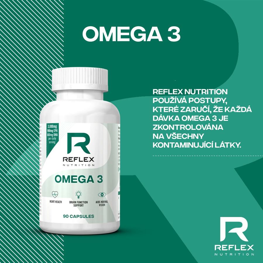 Reflex Nutrition Omega 3 90 kapslí SK