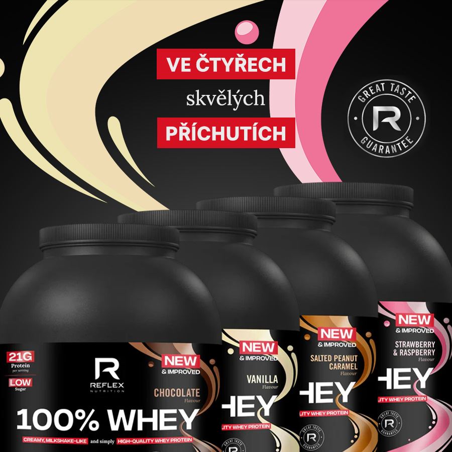 Reflex Nutrition 100% Whey Protein 2kg čokoláda + Magnesium 90 kapslí