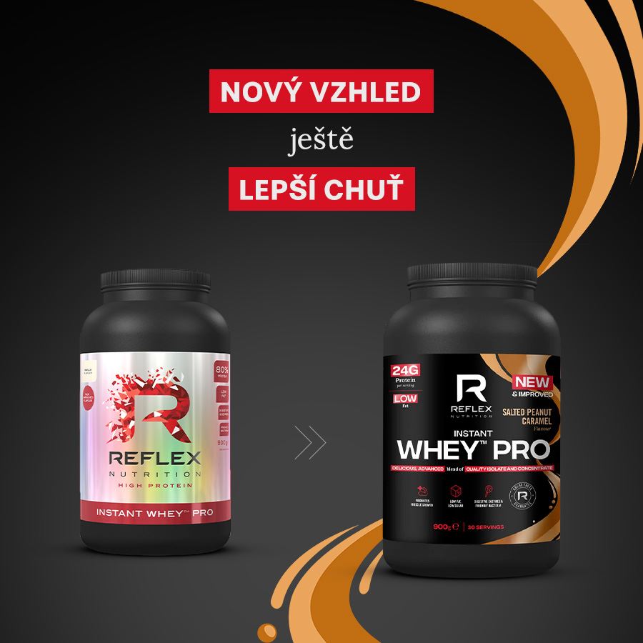 Reflex Nutrition Instant Whey PRO 900g slaný arašídový karamel