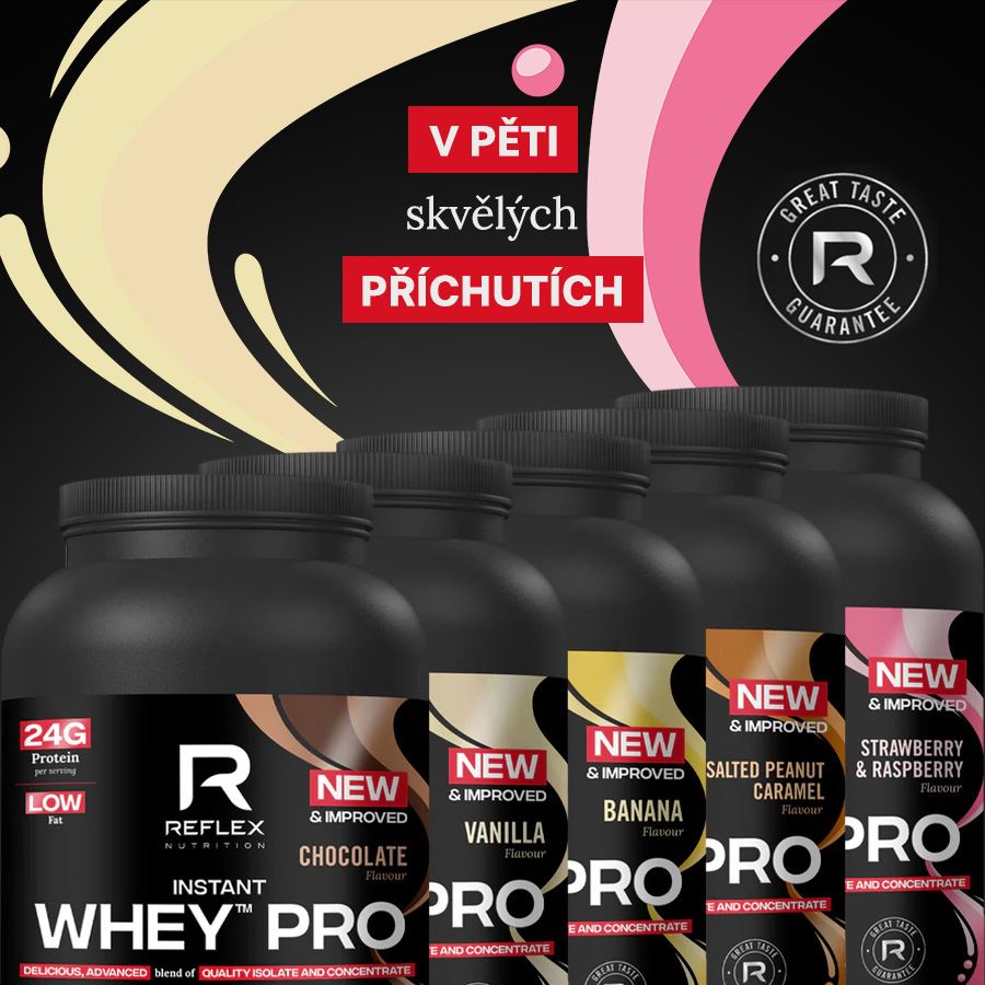 Reflex Nutrition Instant Whey PRO 900g slaný arašídový karamel