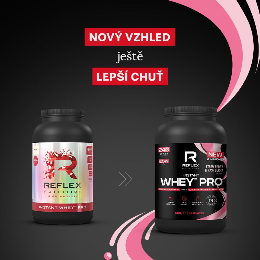 Reflex Nutrition Instant Whey PRO 900g jahoda malina