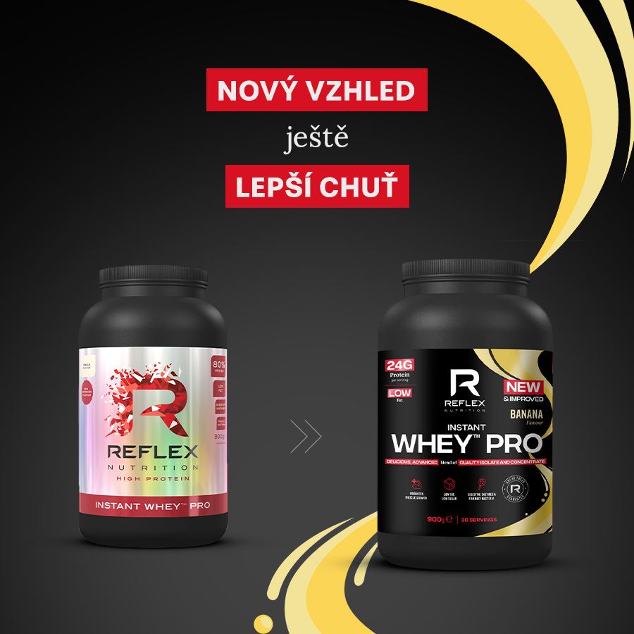 Reflex Nutrition Instant Whey PRO 900g banán