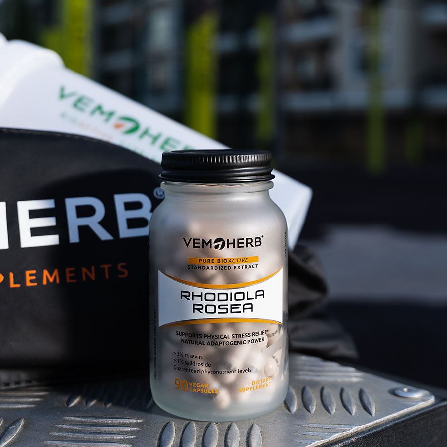 VemoHerb Rhodiola Rosea 90 kapslí