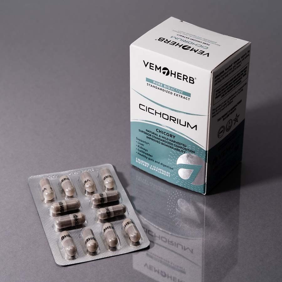 VemoHerb Cichorium 60 kapslí (Čekanka obecná)