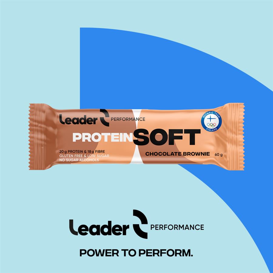 Leader Soft Protein Bar 60 g čokoládové brownie