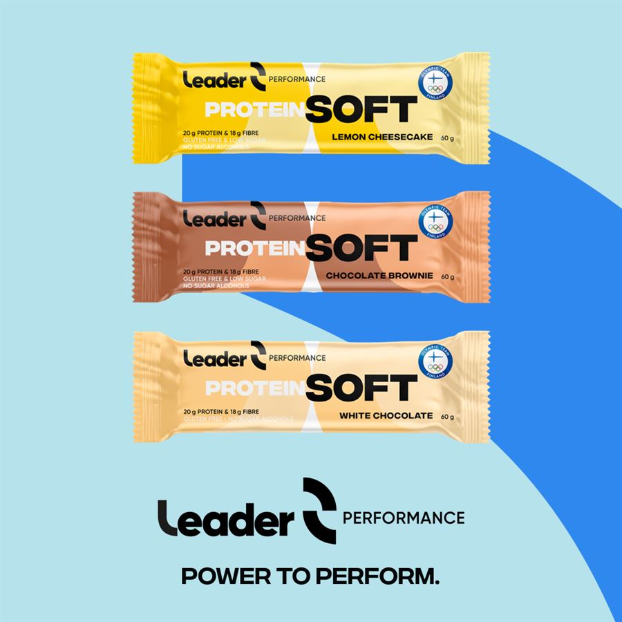 Leader Soft Protein Bar 60 g čokoládové brownie