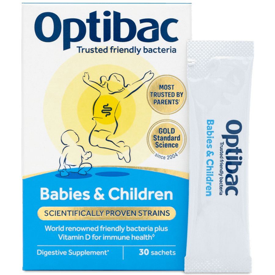 Optibac Probiotika pro miminka a děti 30 x 1,5g sáček