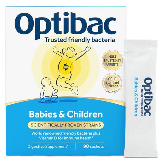 Optibac Probiotika pro miminka a děti 90 x 1,5g sáček