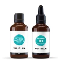 1. Balíček Viridikid (Vitamin C 50ml + Vitamin D 30ml)