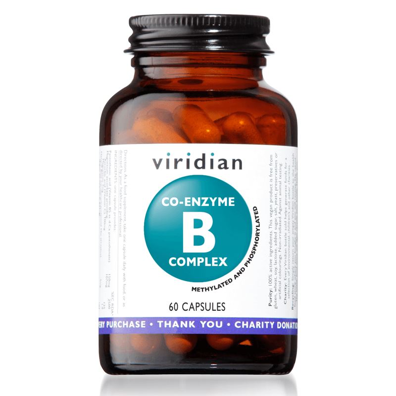 Viridian Co-enzyme B Complex 60 kapslí
