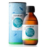 Scandinavian Rainbow Trout Oil 200ml Organic (Rybí tuk)