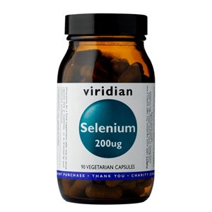 Viridian Selenium 200µg 90 kapslí (Selen)