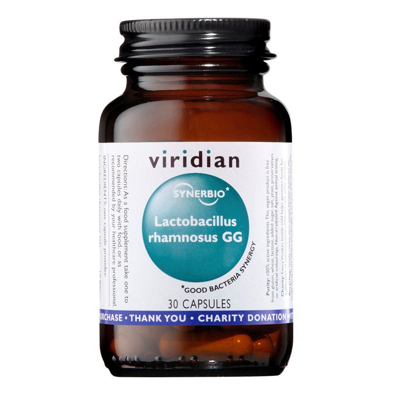 Viridian Synerbio Lactobacillus Rhamnosus GG 30 kapslí (Probiotikum)