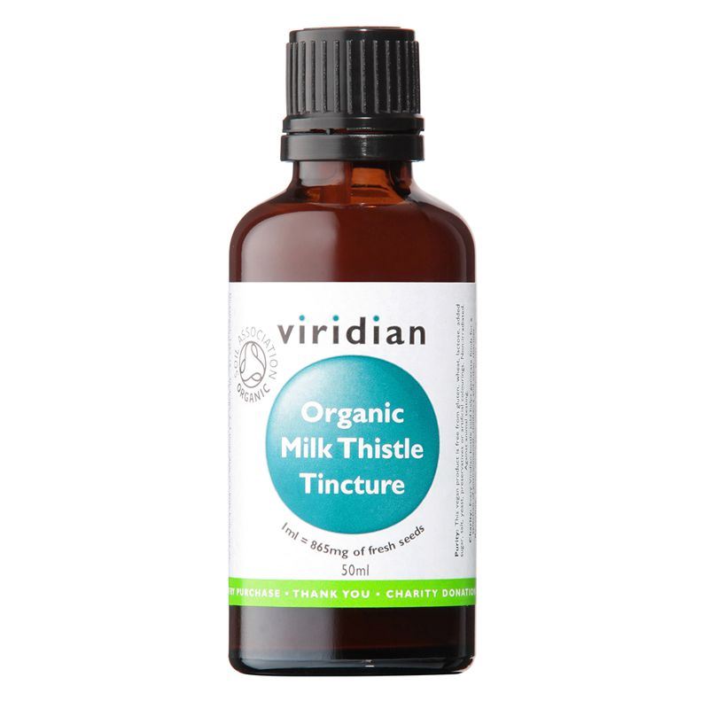 Milk Thistle Tincture 50ml Organic (Ostropestřec mariánský tinktura Bio)