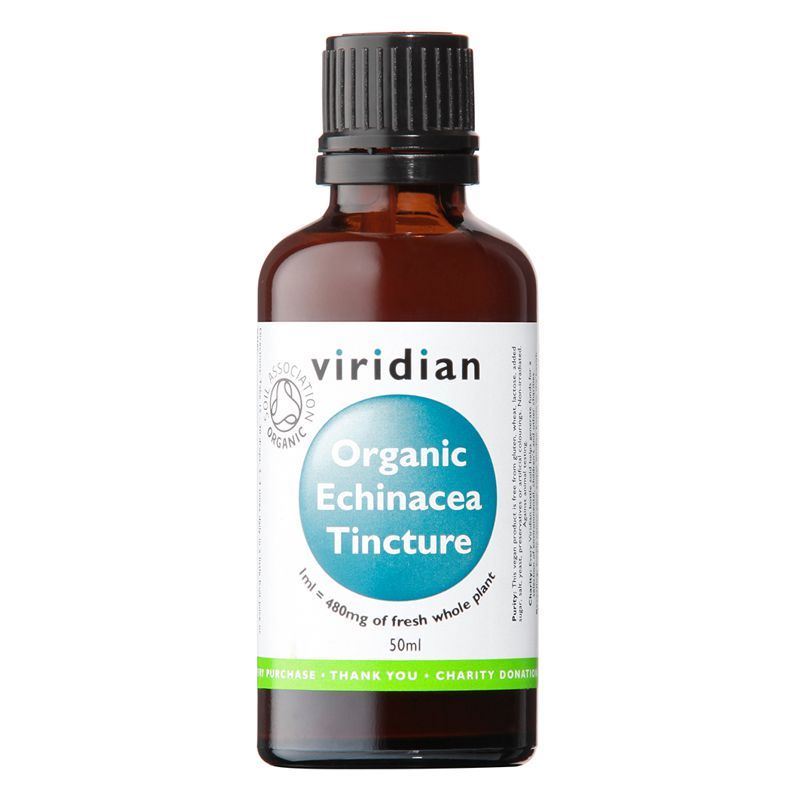 Echinacea Tincture 50ml Organic (Tinktura z Echinacey Bio)