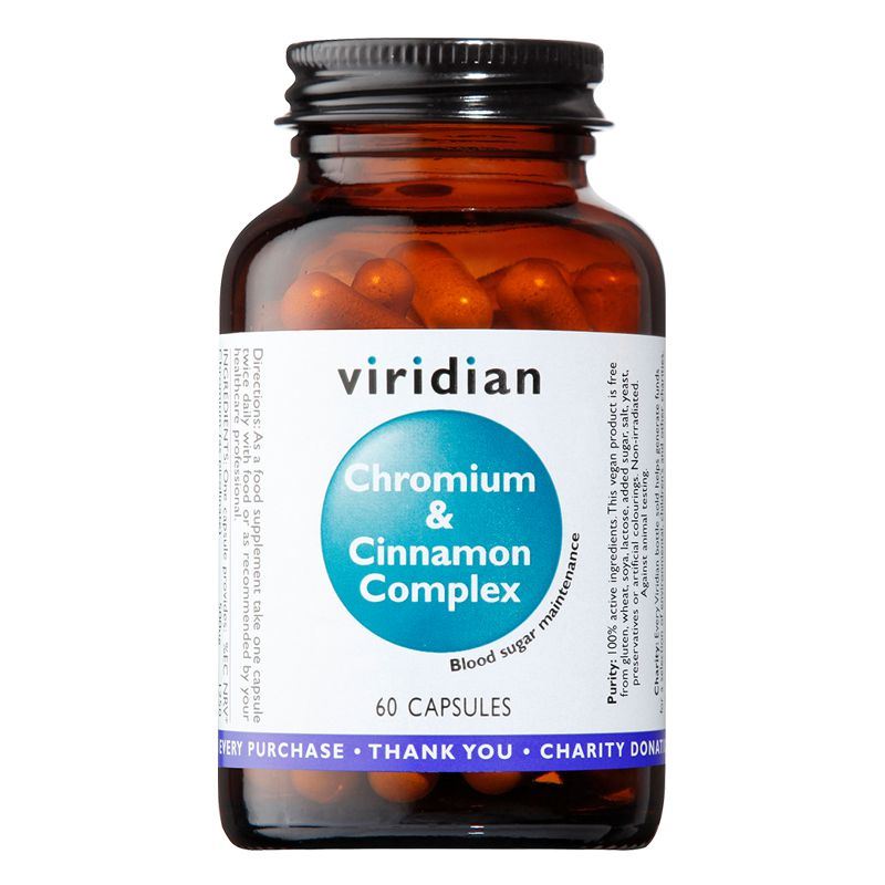 Chromium and Cinnamon Complex 60 kapslí (Chróm se skořicí)