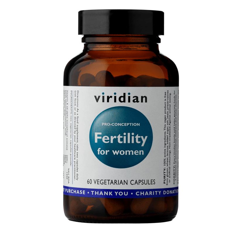 Viridian Fertility for Women 60 kapslí (Ženská plodnost)