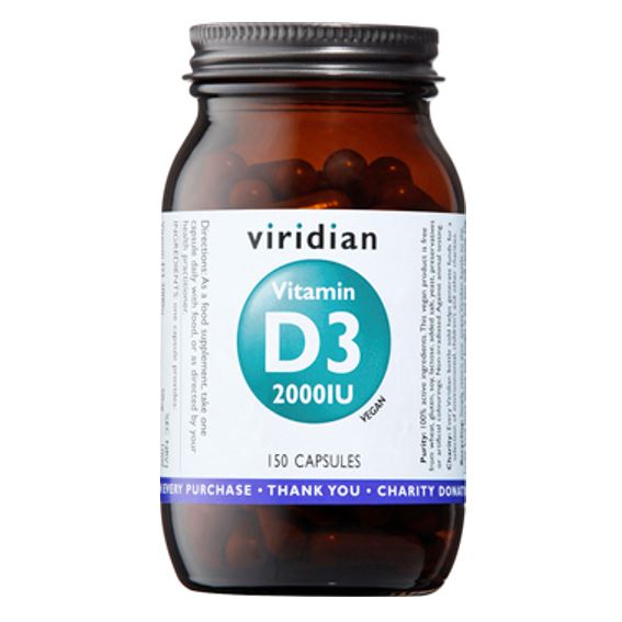 Vitamin D3 2000iu 150 kapslí