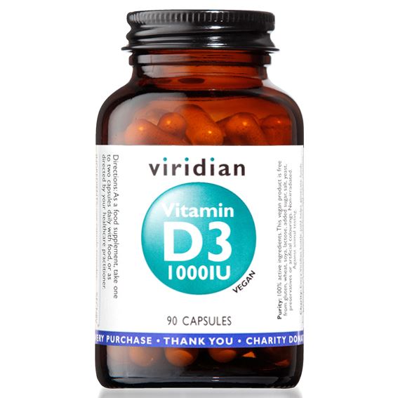 Vitamin D3 1000iu 90 kapslí