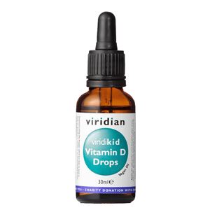 Viridian Viridikid Vitamin D Drops 400iu 30ml