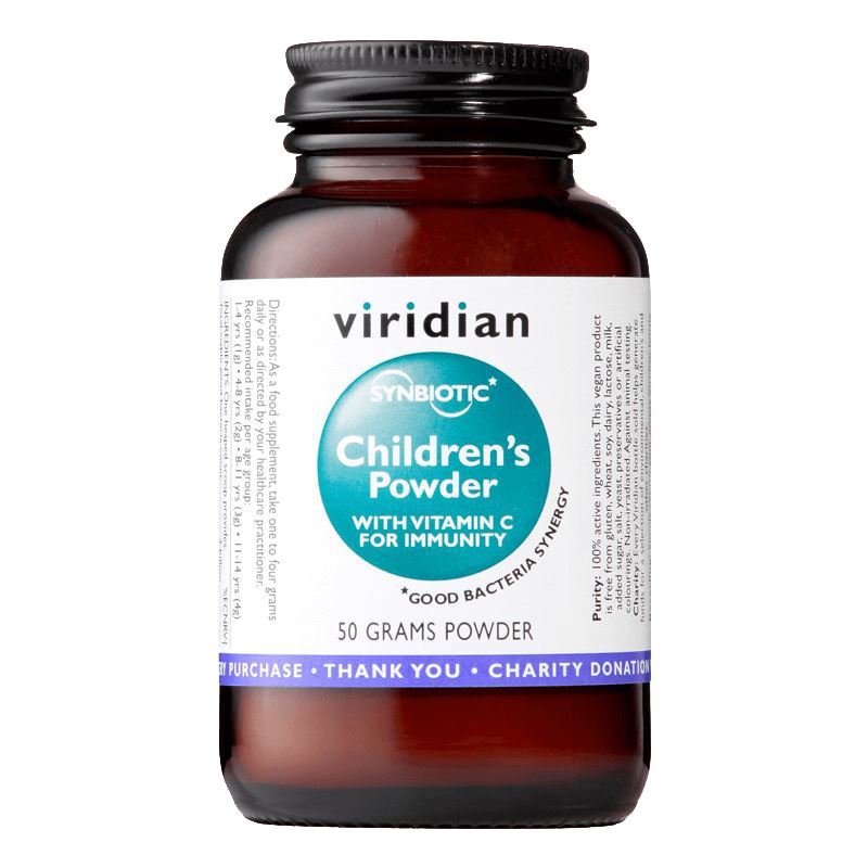 Viridian Children´s Synerbio 50g (Směs probiotik, prebiotik a vitamínu C pro děti)
