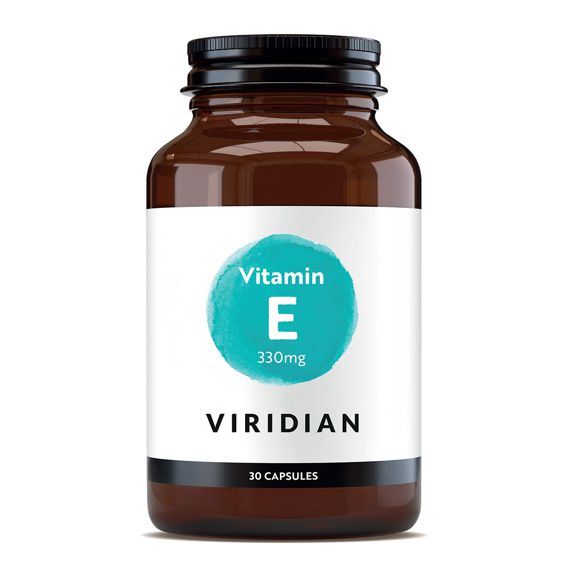 Viridian Vitamin E 330mg 400iu 30 kapslí