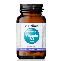 High Potency Vitamin B3 250mg 30 kapslí