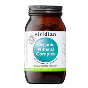 Viridian Mineral Complex 90 kapslí Organic (Komplex minerálů Bio)
