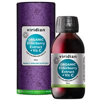 Elderberry Extract + Vitamin C 100ml Organic