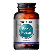 Peak Focus 60 kapslí Organic (Normální kognitivní funkce)