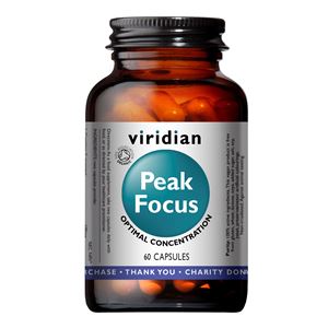 Viridian Peak Focus 60 kapslí Organic (Normální kognitivní funkce)