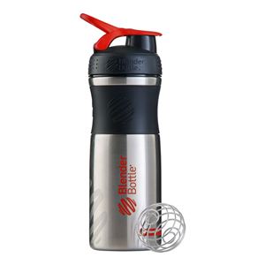Sport Mixer® nerezový červené logo