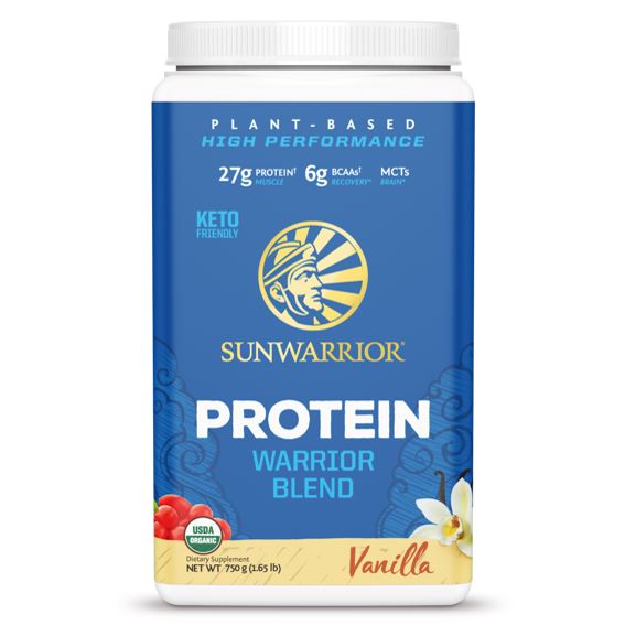 Protein Blend BIO 750g vanilka (Hrachový, konopný protein a goji)