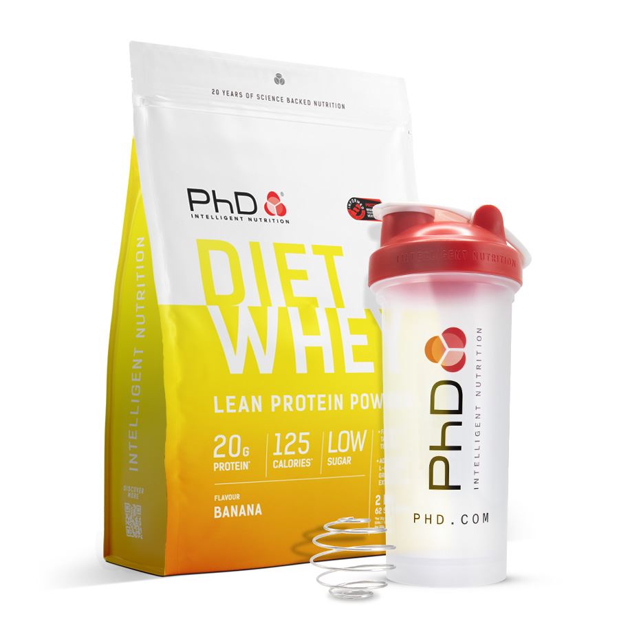 Diet Whey 2 kg banán + šejkr ZDARMA