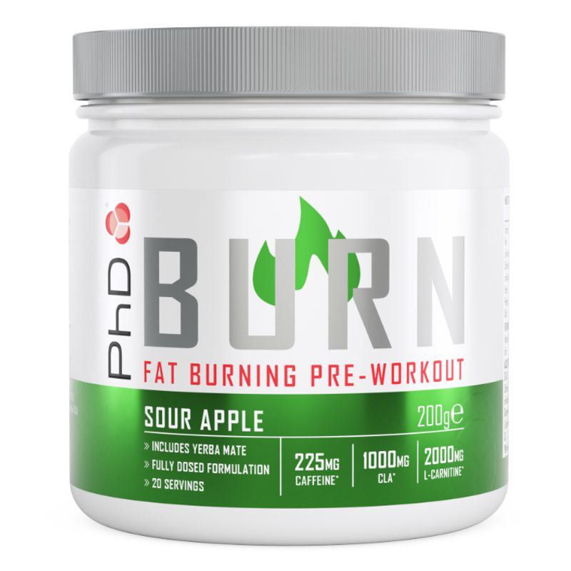 Burn Pre-Workout 200g sour apple